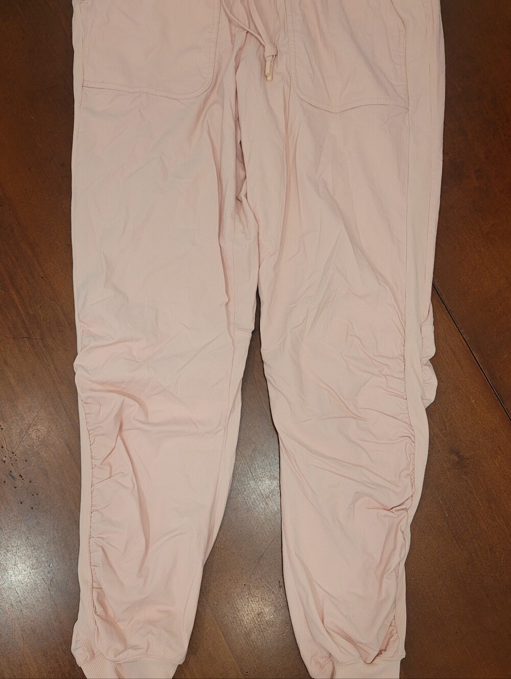 Lululemon Light Pink Drawstring Jogger Pants
